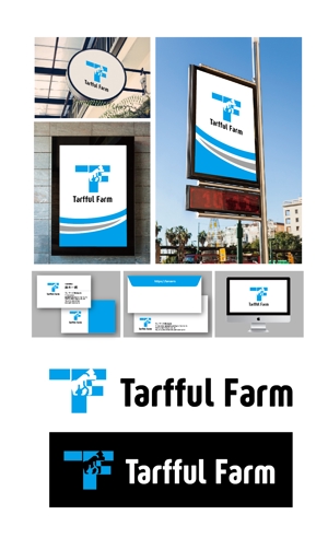 King_J (king_j)さんの農業法人　ターフルファーム　(tarfful farm)のロゴデザイン作成への提案