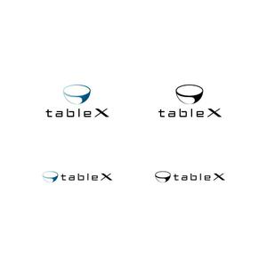 BUTTER GRAPHICS (tsukasa110)さんの新設企業「tableX株式会社」の企業ロゴ制作への提案