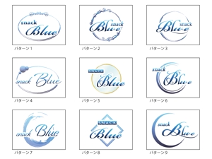 soL design (sol_design01)さんの中洲スナック　新規開業　店名【Blue】への提案