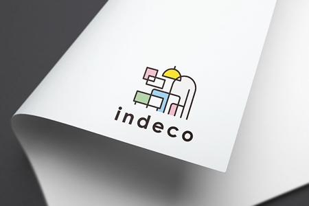 Juntaro (Juntaro)さんの施主のわがままリクエストを超えたインテリアを提案する「indeco」（インデコ）のロゴへの提案