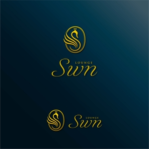 Hi-Design (hirokips)さんの高級ラウンジ「Swn」のロゴ制作への提案