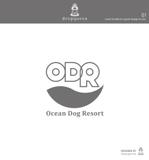 deepqueenさんの宿泊施設「Ocean Dog Resort」のロゴへの提案