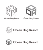 田中　威 (dd51)さんの宿泊施設「Ocean Dog Resort」のロゴへの提案