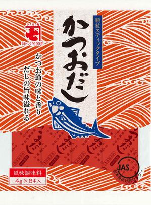 KASAGINODESIGN ()さんの「風味調味料　だし」商品のパッケージデザインへの提案