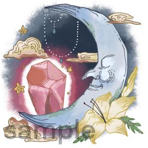 ひととき (Akao)さんの銀座地域で人気の占いサロンのWebページイラストコンペへの提案