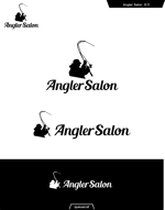 queuecat (queuecat)さんの釣り船専用のサロン　Angler Salon （アングラーサロン）のロゴへの提案