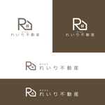 kuriu (kuriu)さんの新規不動産売買仲介【れいり不動産】のロゴへの提案