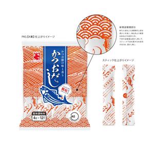unidesign (moricanami)さんの「風味調味料　だし」商品のパッケージデザインへの提案