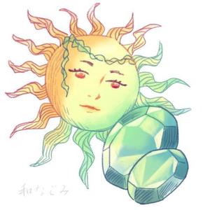 和なごみ (nagomi410)さんの銀座地域で人気の占いサロンのWebページイラストコンペへの提案