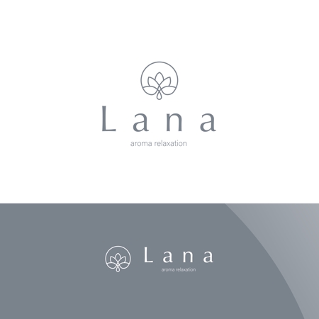 Nyankichi.com (Nyankichi_com)さんの[美容] アロママッサージでお客様に癒しをお届けする出張マッサージ店 「Lana」のロゴへの提案