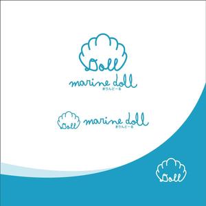 Suisui (Suisui)さんの水色と白を基調とした内装・海がコンセプトのコンカフェ「Marine Doll」のロゴ及びロゴマークへの提案