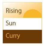 tomari (lc1tm)さんの「Rising  Sun  Curry」のロゴ作成への提案