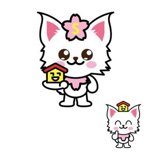 getabo7さんの不動産会社さくらハウジングの企業キャラクター制作への提案