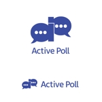 m_flag (matsuyama_hata)さんのリアルタイム意見共有ツール（アプリ）「Active Poll」のロゴへの提案
