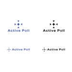 BUTTER GRAPHICS (tsukasa110)さんのリアルタイム意見共有ツール（アプリ）「Active Poll」のロゴへの提案