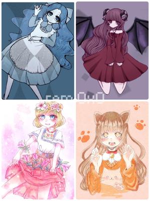 白雪れみ (remi0x0)さんのHPに掲載するイラスト制作のお願いへの提案