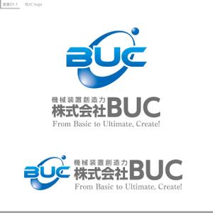 Rs-DESIGN (bechi0109)さんの「株式会社BUC」のロゴ作成への提案