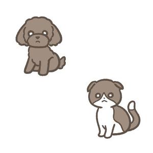 くろやぎ (kuroyagimesan)さんの人気犬種、猫種のイラスト２点への提案