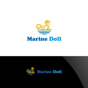 Nyankichi.com (Nyankichi_com)さんの水色と白を基調とした内装・海がコンセプトのコンカフェ「Marine Doll」のロゴ及びロゴマークへの提案
