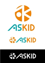 ハレ (hare04)さんのキッズアスリートを育てる親子のためのメディアサイト「ASKID」のロゴへの提案