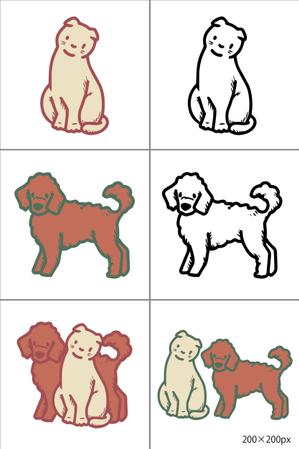 株式会社タカラッシュ (Takarush)さんの人気犬種、猫種のイラスト２点への提案