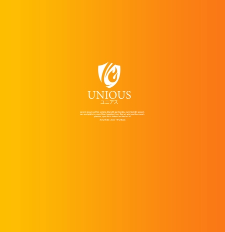 NJONESKYDWS (NJONES)さんの防災屋ユニアス『ユニアス』のロゴへの提案