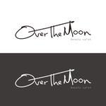 abcw (watau)さんの美容室「Over The Moon」の文字ロゴデザインへの提案