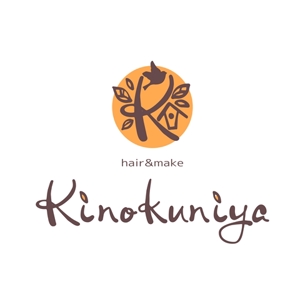 鈴木 ようこ (yoko115)さんの「hair＆make  Kinokuniya」のロゴ作成への提案