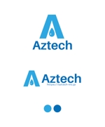 水道工事(設計・工事)会社　「株式会社アズテック」のロゴへの提案