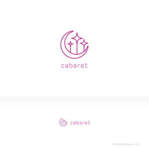 blockdesignさんのキャバクラ、ガールズバーのポータルサイト　cabaret （キャバレット）ロゴへの提案