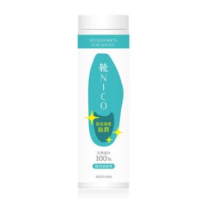 noriben (noriben0147)さんの靴用消臭剤のラベルデザインへの提案