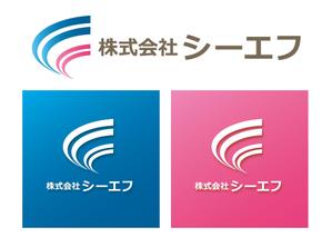 FISHERMAN (FISHERMAN)さんの「株式会社シーエフ」のロゴ作成への提案