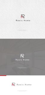 HAND (Handwerksmeister)さんの住宅ブランド「Rasic Home」のロゴへの提案