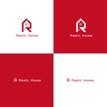 Studio160 (cid02330)さんの住宅ブランド「Rasic Home」のロゴへの提案