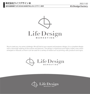 K'z Design Factory (kzdesign)さんの就労支援事業所のロゴデザインへの提案