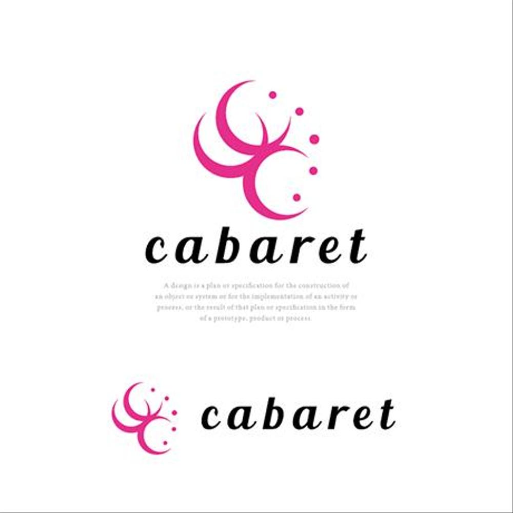 キャバクラ、ガールズバーのポータルサイト　cabaret （キャバレット）ロゴ