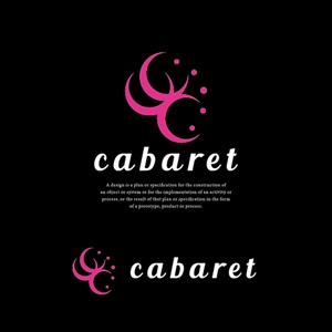 smdsさんのキャバクラ、ガールズバーのポータルサイト　cabaret （キャバレット）ロゴへの提案