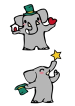 nako (nako_watashinohitujichan1)さんの不動産企業のイメージキャラクター「ゾウ」への提案