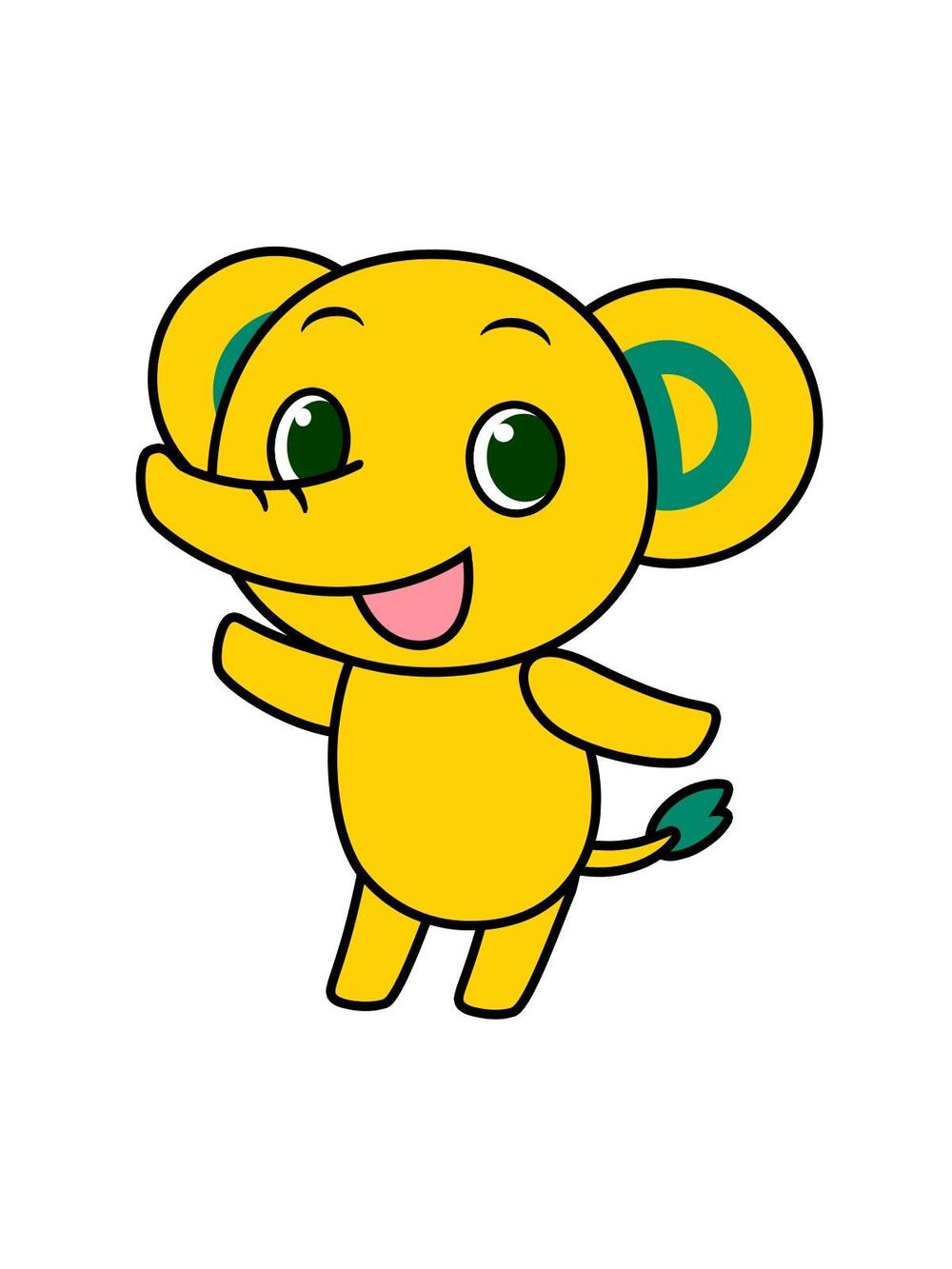不動産企業のイメージキャラクター「ゾウ」