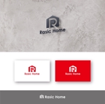 SSH Design (s-s-h)さんの住宅ブランド「Rasic Home」のロゴへの提案