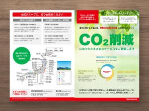 KonKon (KonKon)さんの再エネ電力商材のチラシへの提案