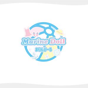 chianjyu (chianjyu)さんの水色と白を基調とした内装・海がコンセプトのコンカフェ「Marine Doll」のロゴ及びロゴマークへの提案
