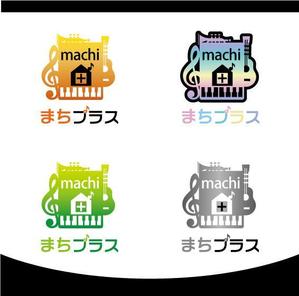 ambrose design (ehirose3110)さんの音楽教室、クラシック音楽イベント事業など音楽を通したまちづくりに取り組む「株式会社まちプラス」のロゴへの提案