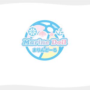 chianjyu (chianjyu)さんの水色と白を基調とした内装・海がコンセプトのコンカフェ「Marine Doll」のロゴ及びロゴマークへの提案