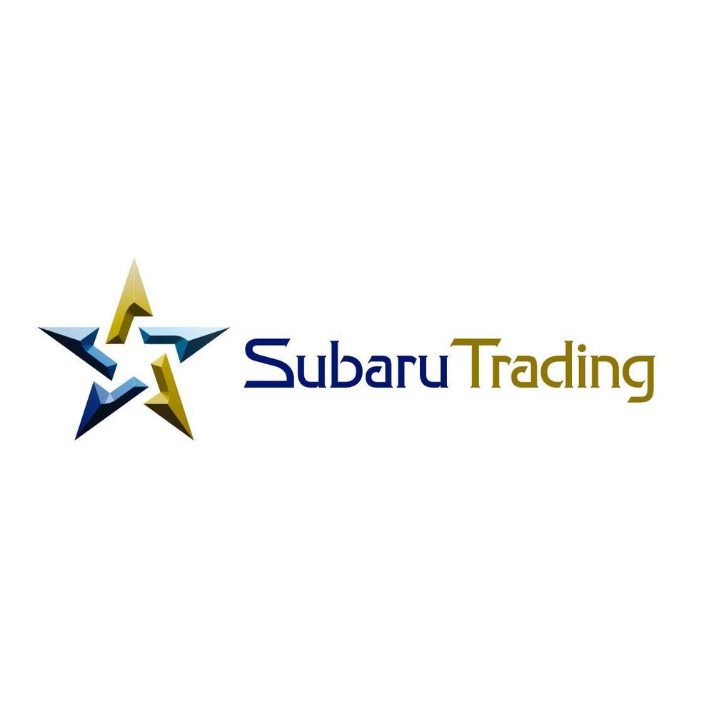 「SUBARU TRADING」のロゴ作成