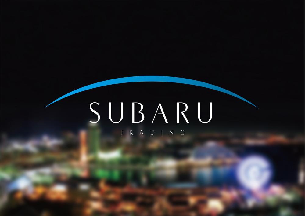 「SUBARU TRADING」のロゴ作成