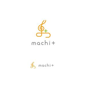 スタジオきなこ (kinaco_yama)さんの音楽教室、クラシック音楽イベント事業など音楽を通したまちづくりに取り組む「株式会社まちプラス」のロゴへの提案
