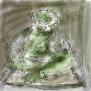 kai (kai-04)さんの妖怪：天邪鬼（あまのじゃく）のイラストへの提案
