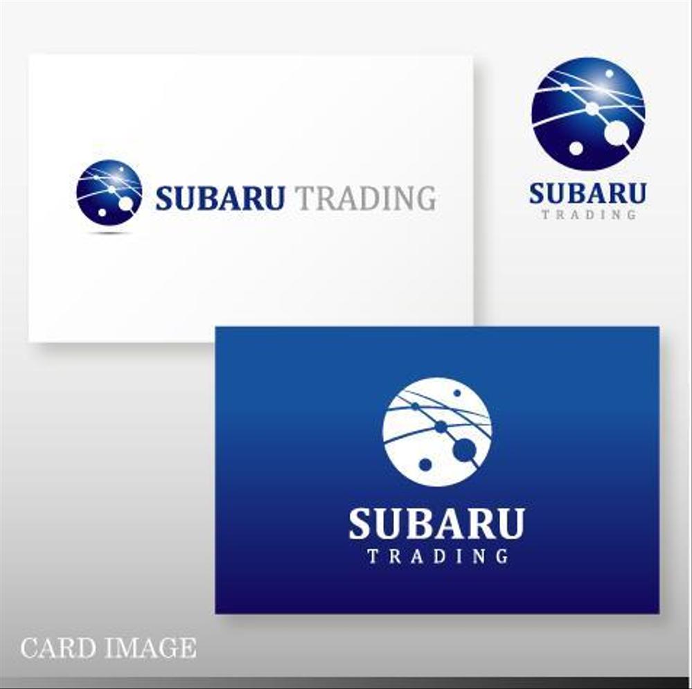 「SUBARU TRADING」のロゴ作成