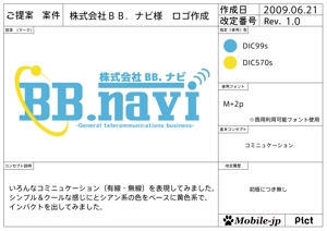 mobile-jpさんの会社のロゴへの提案